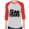 Unisex 50/50 Raglan Three-Quarter Sleeve Tee Thumbnail