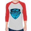 Unisex 50/50 Raglan Three-Quarter Sleeve Tee Thumbnail