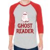 Unisex 50/50 Raglan Three-Quarter Sleeve Tee Thumbnail