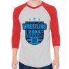 Unisex 50/50 Raglan Three-Quarter Sleeve Tee Thumbnail