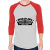 Unisex 50/50 Raglan Three-Quarter Sleeve Tee Thumbnail
