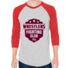 Unisex 50/50 Raglan Three-Quarter Sleeve Tee Thumbnail