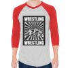 Unisex 50/50 Raglan Three-Quarter Sleeve Tee Thumbnail