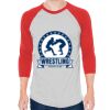 Unisex 50/50 Raglan Three-Quarter Sleeve Tee Thumbnail