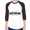 Unisex 50/50 Raglan Three-Quarter Sleeve Tee Thumbnail