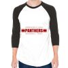 Unisex 50/50 Raglan Three-Quarter Sleeve Tee Thumbnail