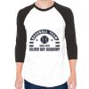 Unisex 50/50 Raglan Three-Quarter Sleeve Tee Thumbnail