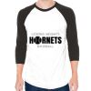 Unisex 50/50 Raglan Three-Quarter Sleeve Tee Thumbnail
