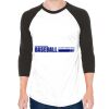 Unisex 50/50 Raglan Three-Quarter Sleeve Tee Thumbnail
