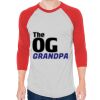 Unisex 50/50 Raglan Three-Quarter Sleeve Tee Thumbnail