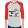 Unisex 50/50 Raglan Three-Quarter Sleeve Tee Thumbnail