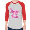 Unisex 50/50 Raglan Three-Quarter Sleeve Tee Thumbnail