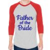 Unisex 50/50 Raglan Three-Quarter Sleeve Tee Thumbnail