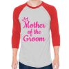 Unisex 50/50 Raglan Three-Quarter Sleeve Tee Thumbnail