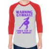 Unisex 50/50 Raglan Three-Quarter Sleeve Tee Thumbnail